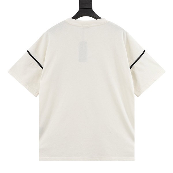 《大きめロゴがかっこいい★》ディオール 47ロゴ コットンTシャツ コピー 2色 413J640A0849